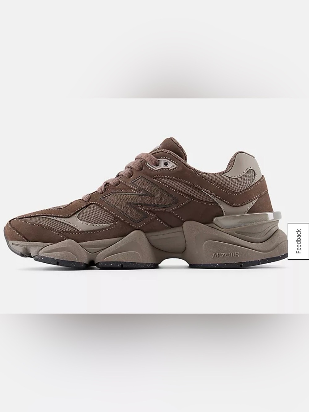 New Balance 9060 Cortado/Brown Women's Sneaker Size 8